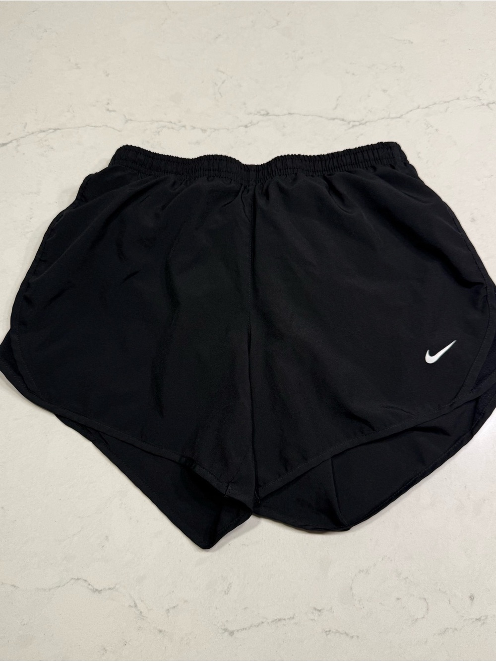 Nike Dri-Fit Black Youth Athletic Running Shorts